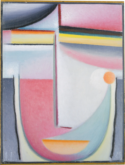 Résumé : Symphonie en rose - Alexej von Jawlensky - Alpha Reproduction