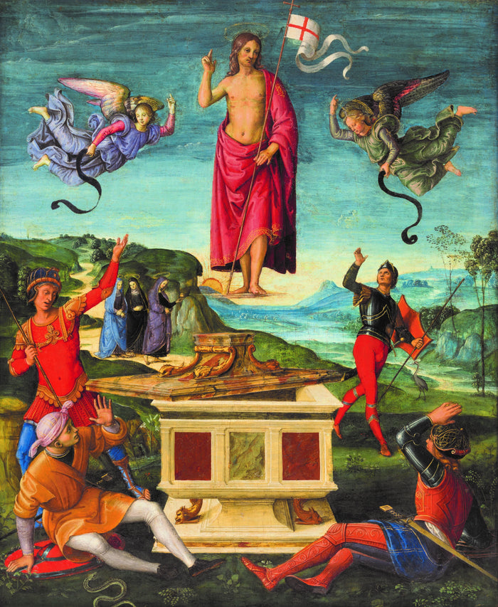 キリストの復活、1499-1502 - Raphaël