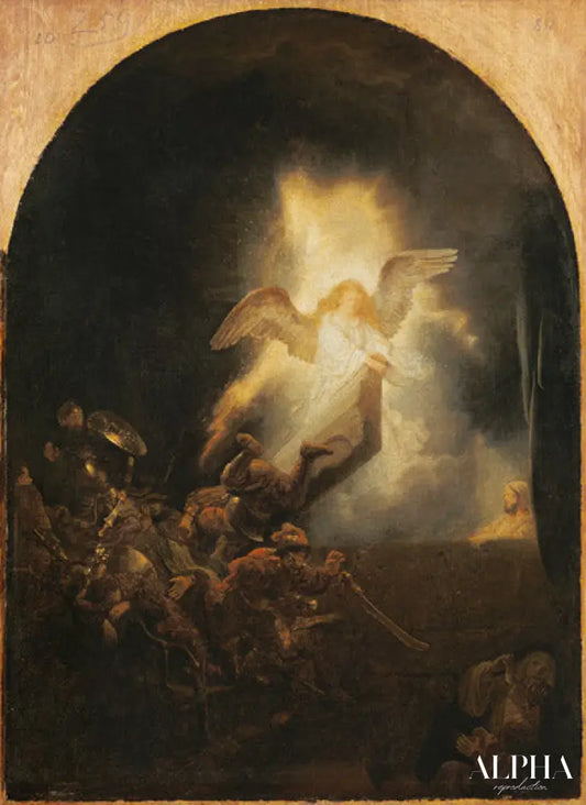 Résurrection du Christ - Rembrandt van Rijn - Reproductions de tableaux et peintures haut de gamme