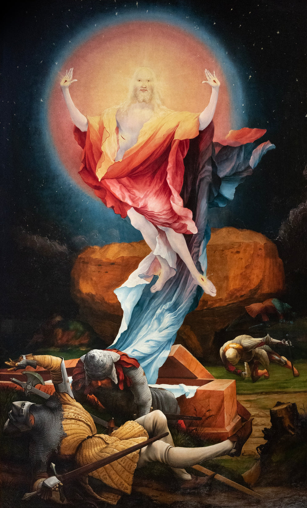 Résurrection - Matthias Grünewald image 1 copie de tableau peinte à la main