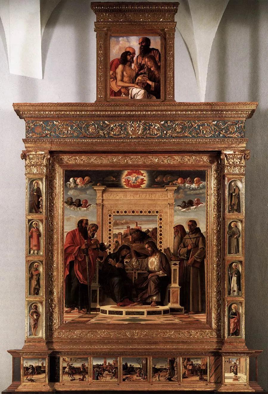 ペザロの祭壇画 - ジョヴァンニ・ベリーニ