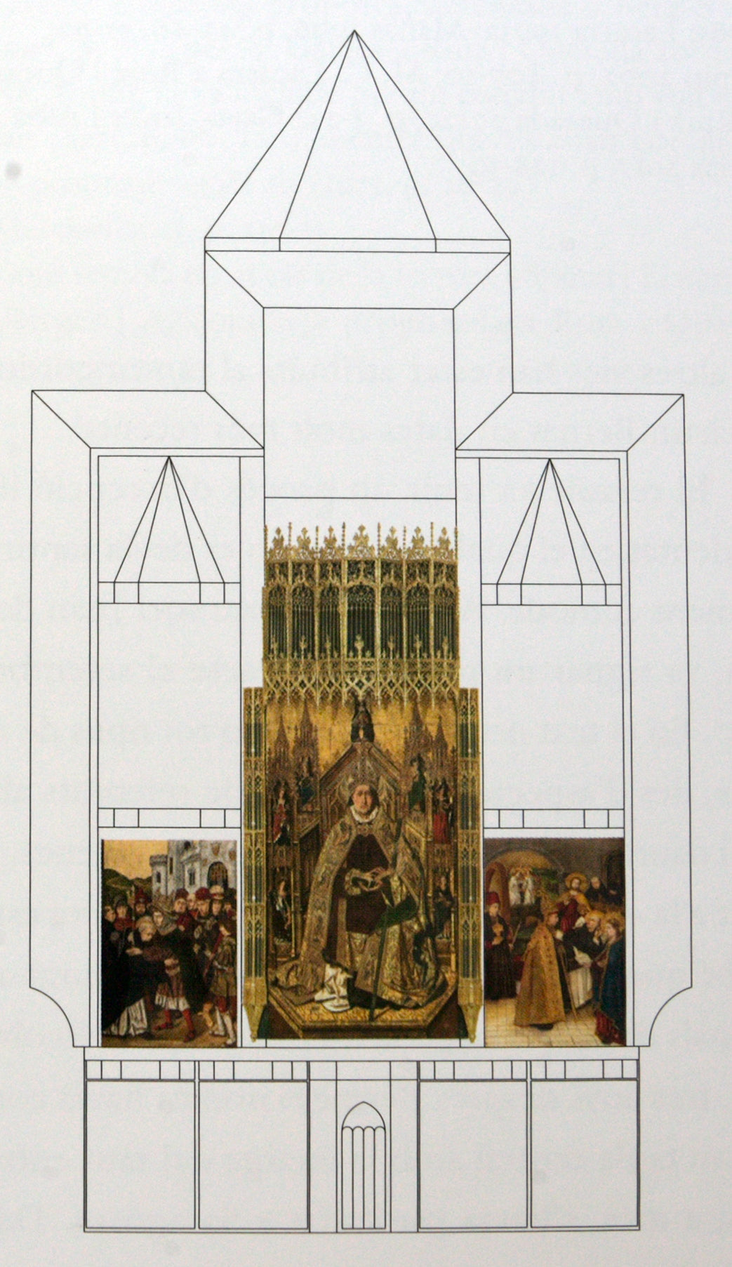 Retable de Santo Domingo de Silos - Bartolomé Bermejo - Alpha Reproduction