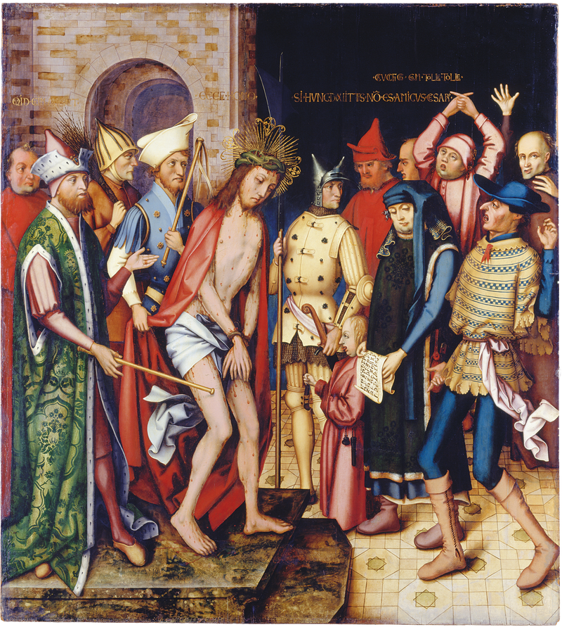 フランクフルトのドミニカ人祭壇画：エクケ・ホモ - ハンス・ホルバイン・ザ・エルダー