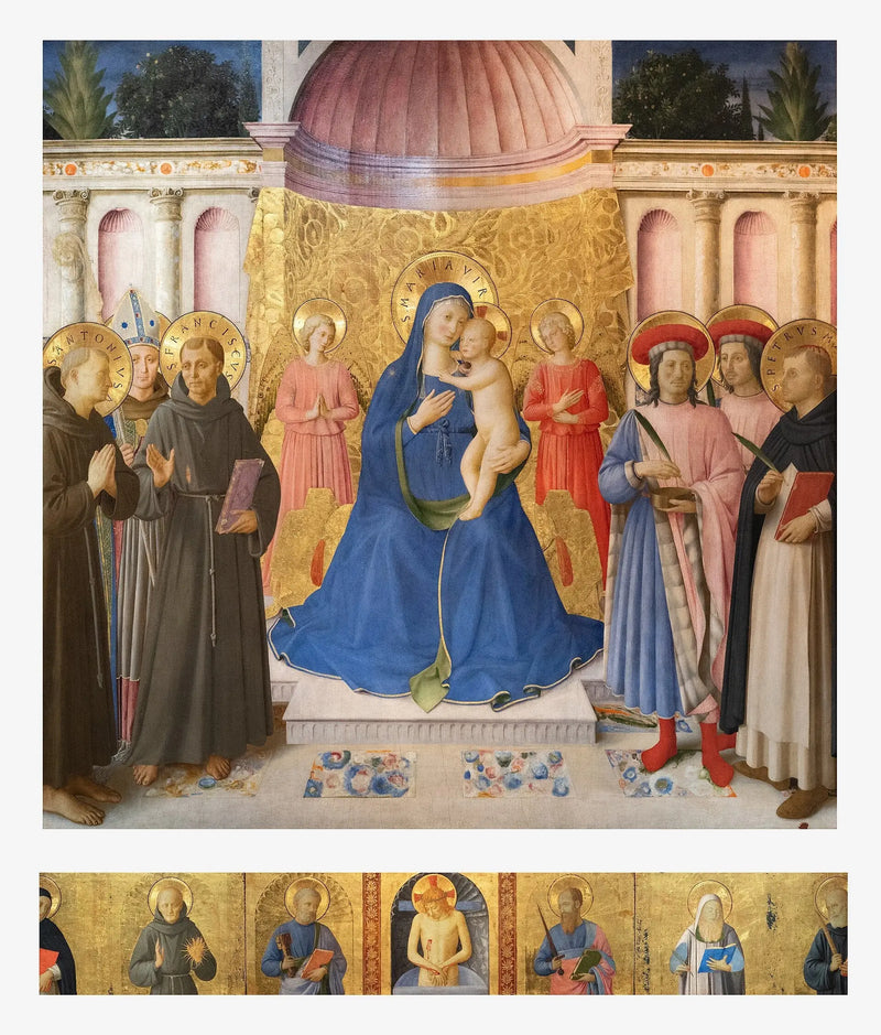フラ・アンジェリコによるボスコ・ディ・フラティの祭壇画

Source:
Retable du Bosco ai Frati - Fra Angelico