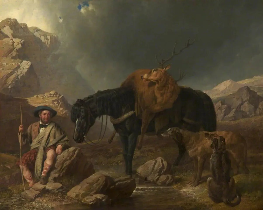 狩猟の帰還 - ジョン・フレデリック・ヘリング Sr.  

Source:
Retour de la chasse - John Frederick Herring, Sr.