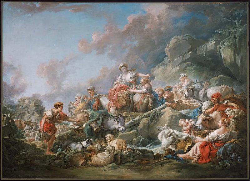 市場への帰還 - フランソワ・ブッシェ

Source:
Retour du marché - François Boucher