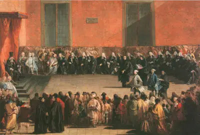 リユニオン・コンサリエール - ジョヴァンニ・バッティスタ・ティエポロ

Source:
Réunion consulaire - Giovanni Battista Tiepolo