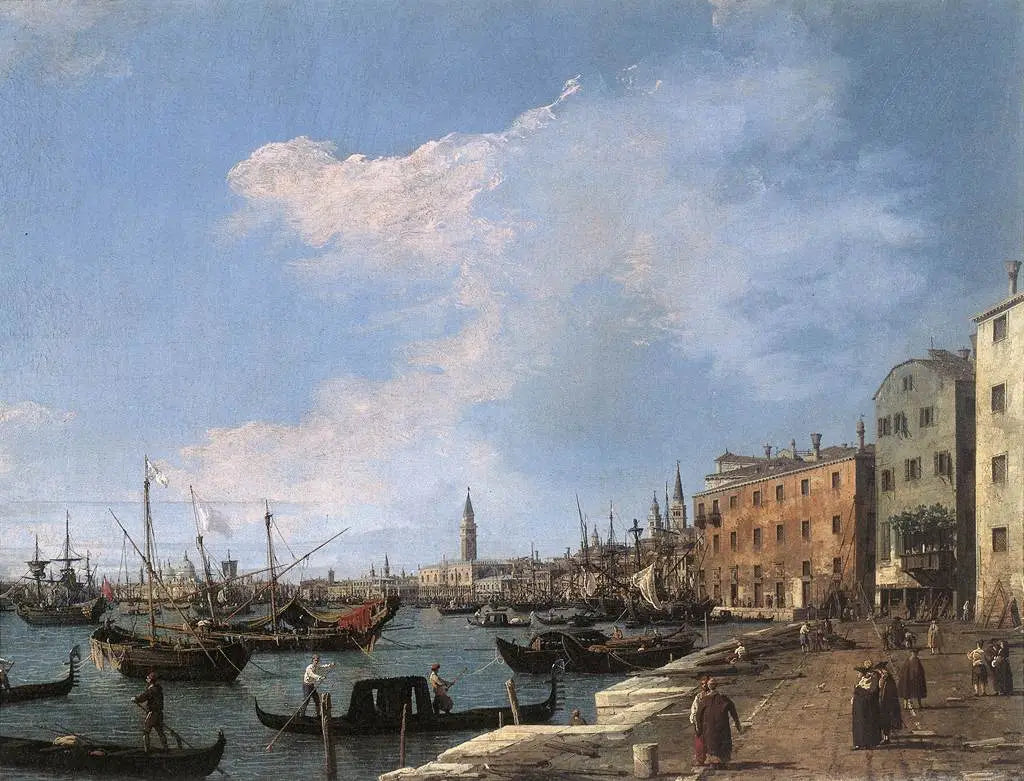Riva degli Schiavoni - Canaletto - Alpha Reproduction