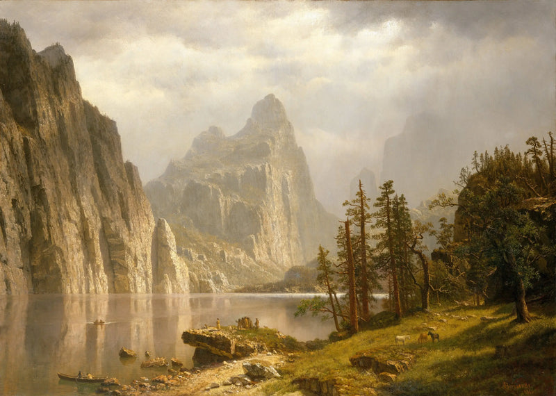 ヨセミテ渓谷のメリッセッド川 - アルバート・ビアシュタット

Source:
Rivière Merced, vallée de Yosemite - Albert Bierstadt