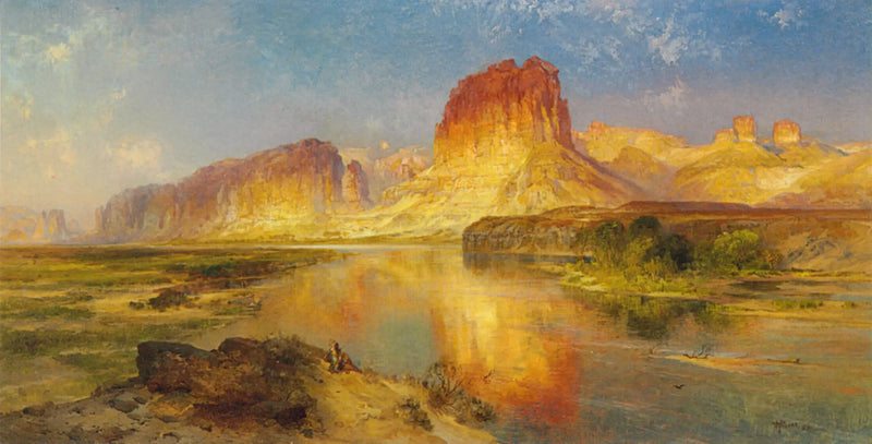 ワイオミングの緑の川 - トーマス・モラン

Source:
Rivière verte du Wyoming - Thomas Moran