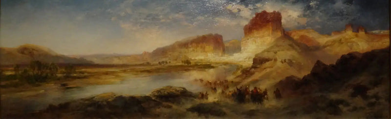 リヴィエール・ヴェルト、ワイオミング - トーマス・モラン

Source:
Rivière Verte, Wyoming - Thomas Moran