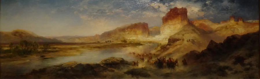 リヴィエール・ヴェルト、ワイオミング - トーマス・モラン

Source:
Rivière Verte, Wyoming - Thomas Moran