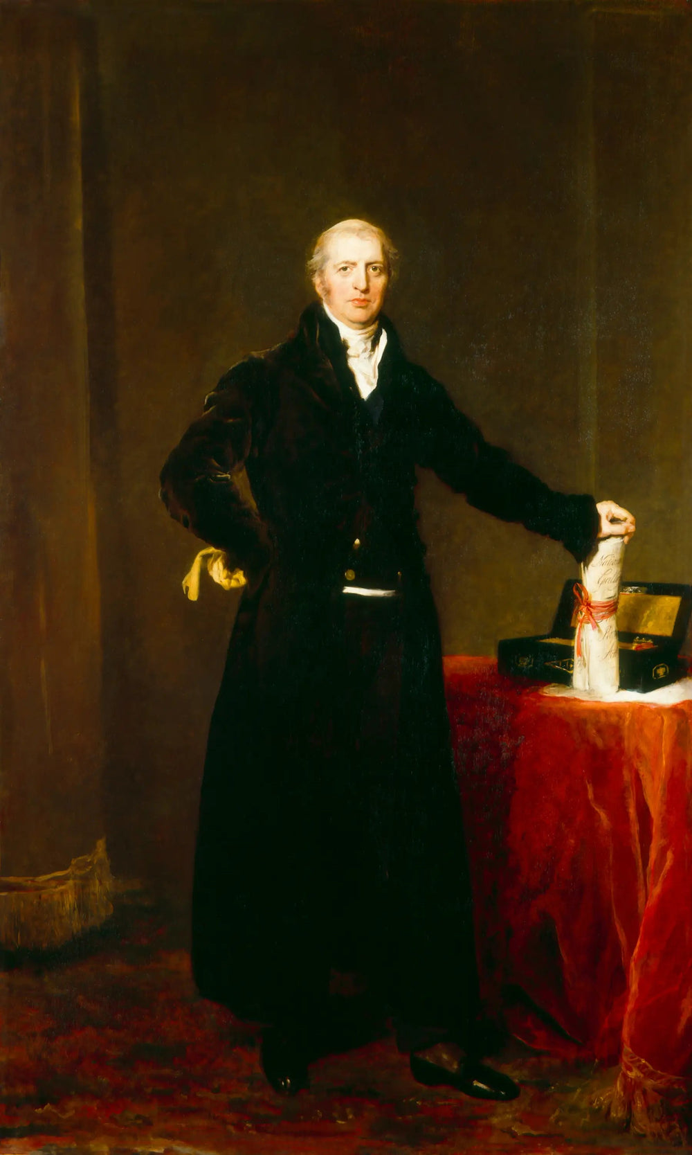 Robert Banks Jenkinson, 2e comte de Liverpool - Thomas Lawrence image 1 reproduction artisanale de tableau