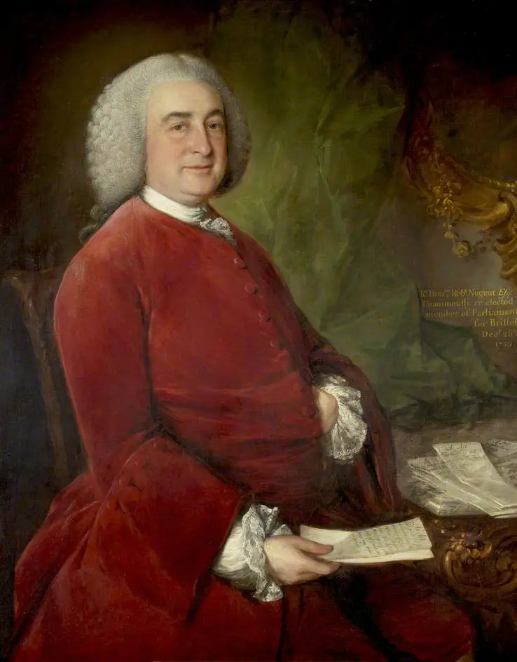 ロバート・クレッグス・ナゲント、ロード・クレア（1709年–1788年） - トーマス・ゲインズバロー

Source:
Robert Craggs Nugent, Lord Clare (1709–1788) - Thomas Gainsborough
