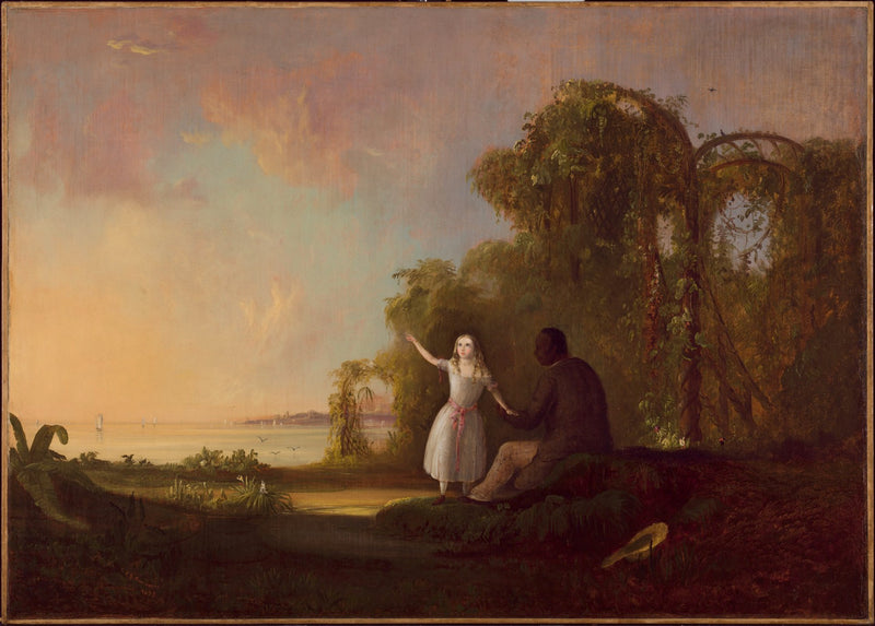 L’Oncle Tom et la petite Eva - Robert S. Duncanson