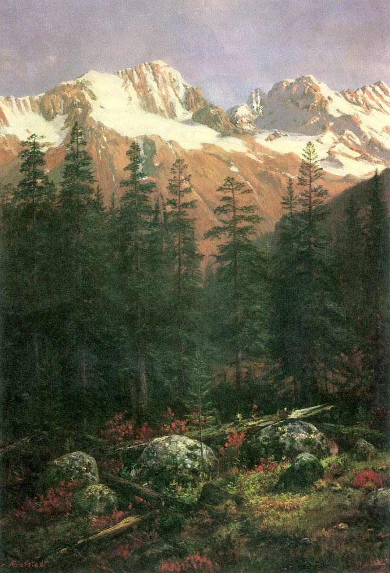 カナダの岩山 - アルバート・ビアシュタット

Source:
Rocheuses canadiennes - Albert Bierstadt