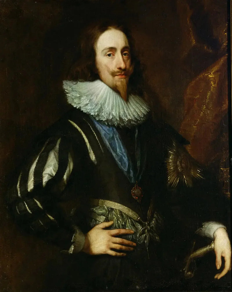 イングランド王チャールズ1世（1600-1649）、三分の一横顔の肖像 - アントワーヌ・ヴァン・ダイク

Source:
Roi Charles Ier d'Angleterre (1600-1649), portrait de trois quarts - Antoine van Dyck