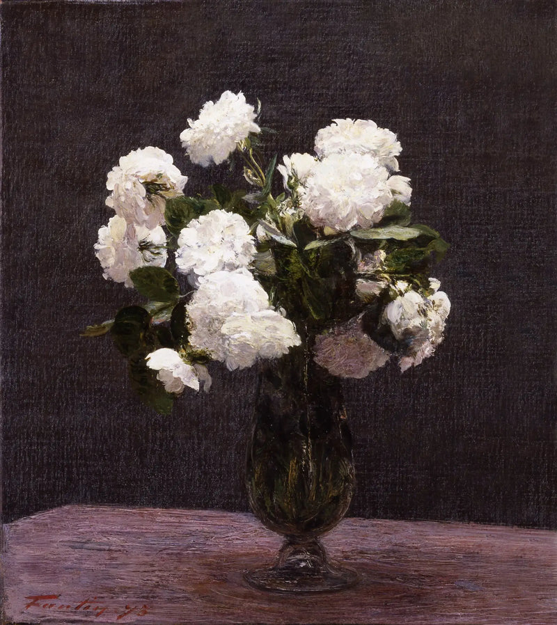 白いバラ - アンリ・ファンタン＝ラトゥール

Source:
Roses blanches - Henri Fantin-Latour