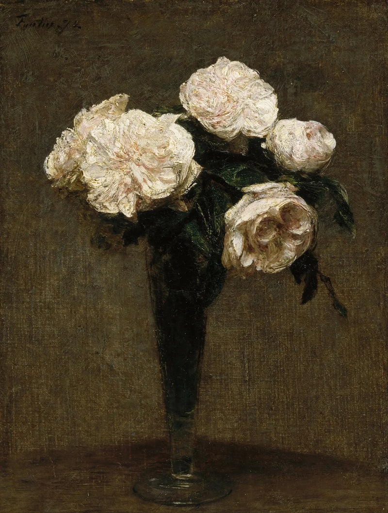 花瓶のバラ - アンリ・ファンタン＝ラトゥール

Source:
Roses dans un vase - Henri Fantin-Latour