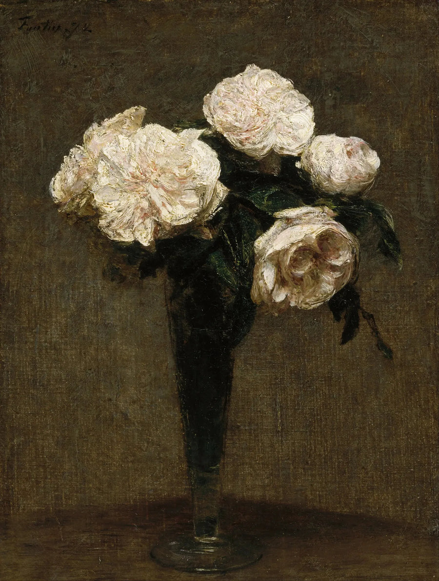 花瓶のバラ - アンリ・ファンタン＝ラトゥール

Source:
Roses dans un vase - Henri Fantin-Latour