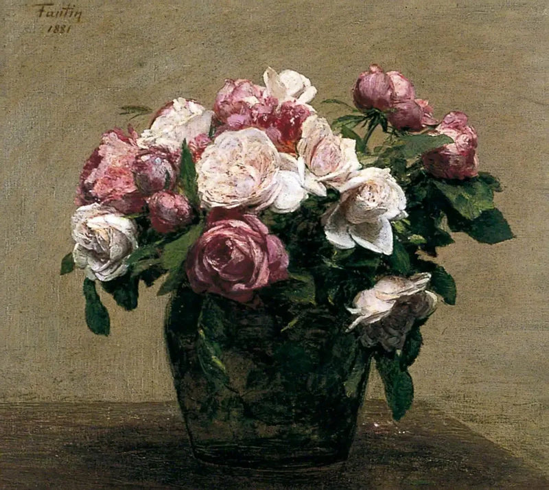 バラの花 - アンリ・ファンタン＝ラトゥール

Source:
Roses roses - Henri Fantin-Latour