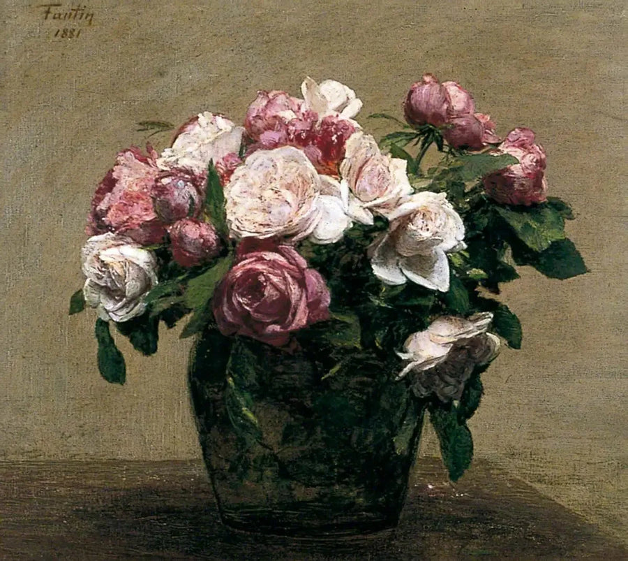 バラの花 - アンリ・ファンタン＝ラトゥール

Source:
Roses roses - Henri Fantin-Latour