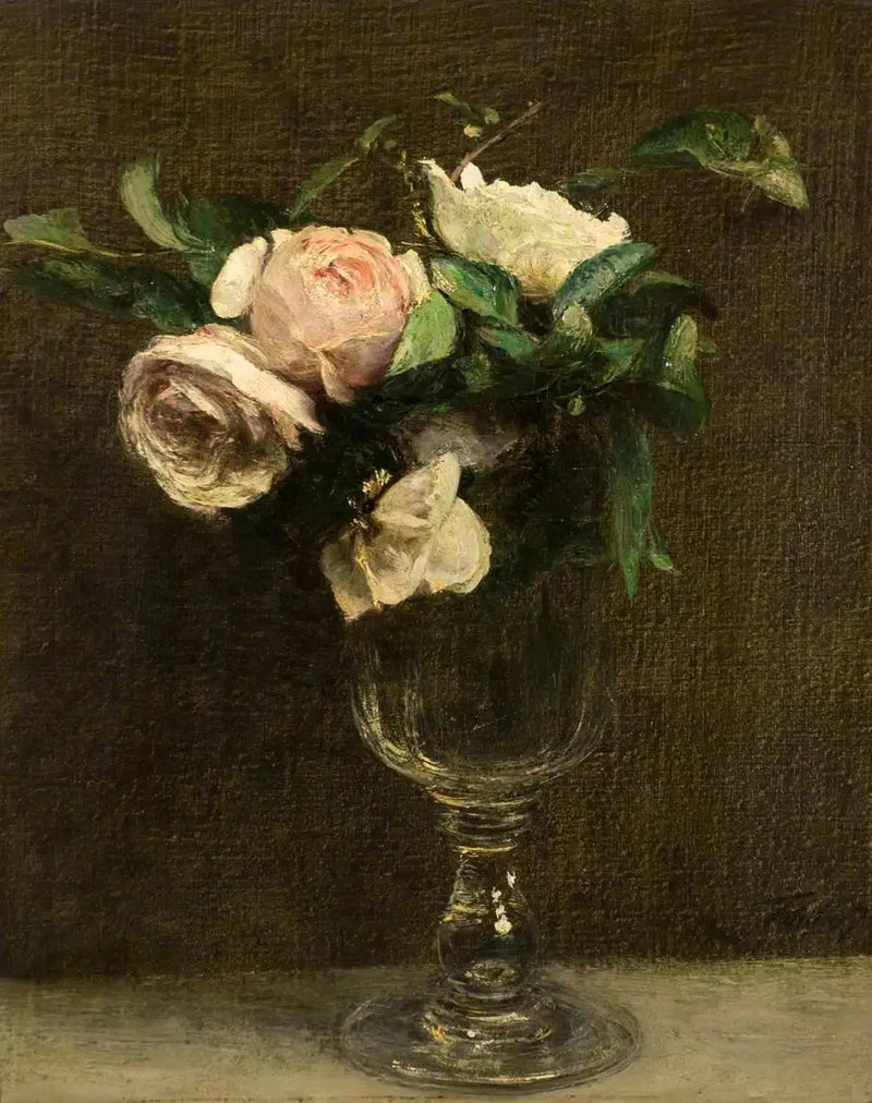 バラ - アンリ・ファンタン＝ラトゥール

Source:
Roses - Henri Fantin-Latour