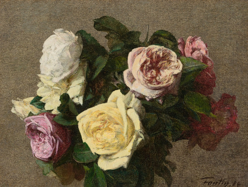 バラ - アンリ・ファンタン＝ラトゥール

Source:
Roses - Henri Fantin-Latour