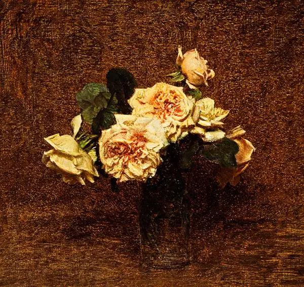 バラ - アンリ・ファンタン＝ラトゥール

Source:
Roses - Henri Fantin-Latour