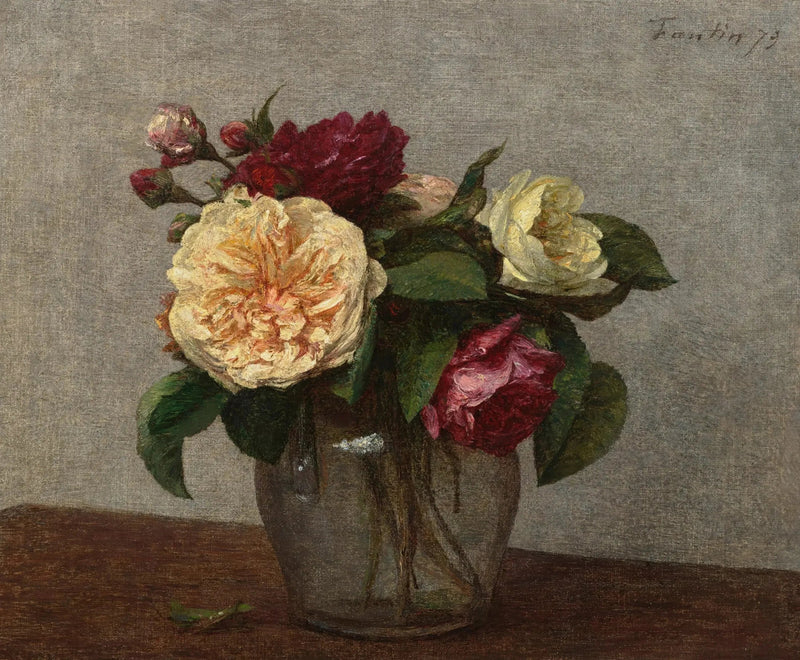 黄色と赤のバラ - アンリ・ファンタン＝ラトゥール

Source:
Roses jaunes et rouges - Henri Fantin-Latour