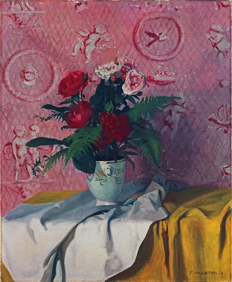 赤と白のバラ - フェリックス・ヴァロットン

Source:
Roses rouges et blanches - Félix Vallotton