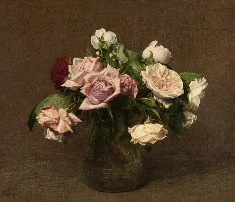 ロジエ「ラ・フランス」 - アンリ・ファンタン＝ラトゥール

Source:
Rosiers 'La France' - Henri Fantin-Latour