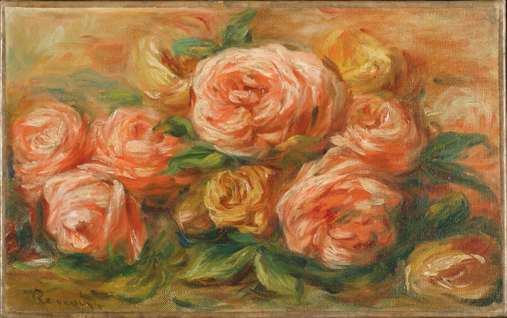 Rozen - Pierre-Auguste Renoir image 1 reproduction de peinture à l’huile