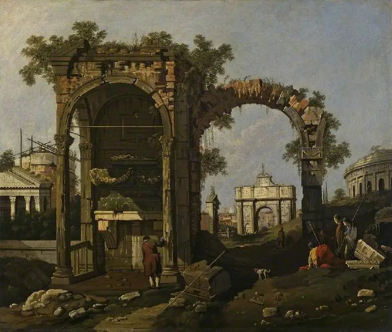 人物のある廃墟 - カナレット

Source:
Ruines avec figures - Canaletto