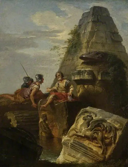 人物のある廃墟 - ジョバンニ・パオロ・パニーニ

Source:
Ruines avec figures - Giovanni Paolo Panini