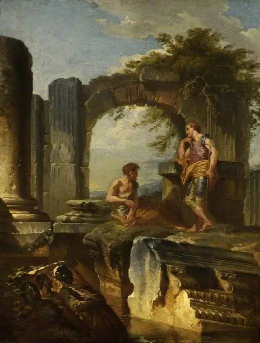 人物の廃墟 - ジョバンニ・パオロ・パニーニ

Source:
Ruines avec figures - Giovanni Paolo Panini