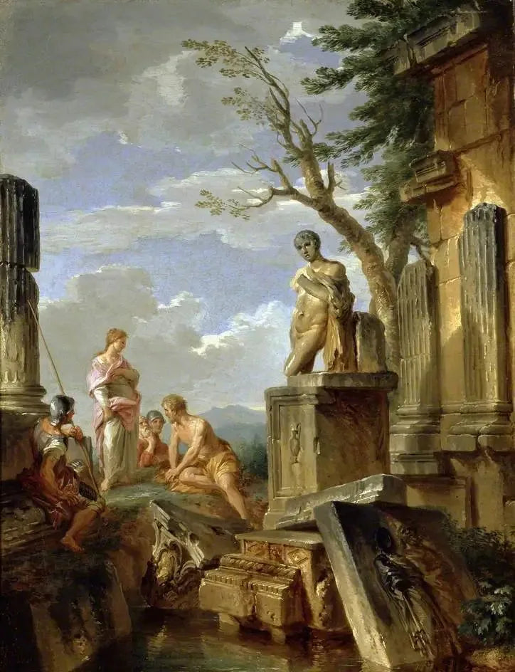 シビュラと他の人物を描いた廃墟 - ジョバンニ・パオロ・パニーニ

Source:
Ruines avec une sibylle et d'autres figures - Giovanni Paolo Panini