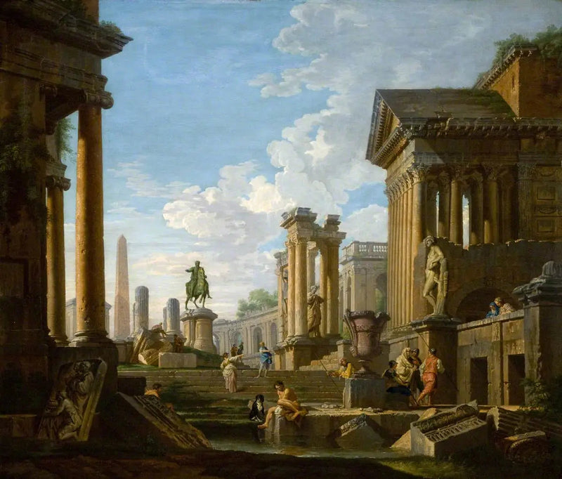 ローマの遺跡と人物 - ジョバンニ・パオロ・パニーニ

Source:
Ruines et figures romaines - Giovanni Paolo Panini