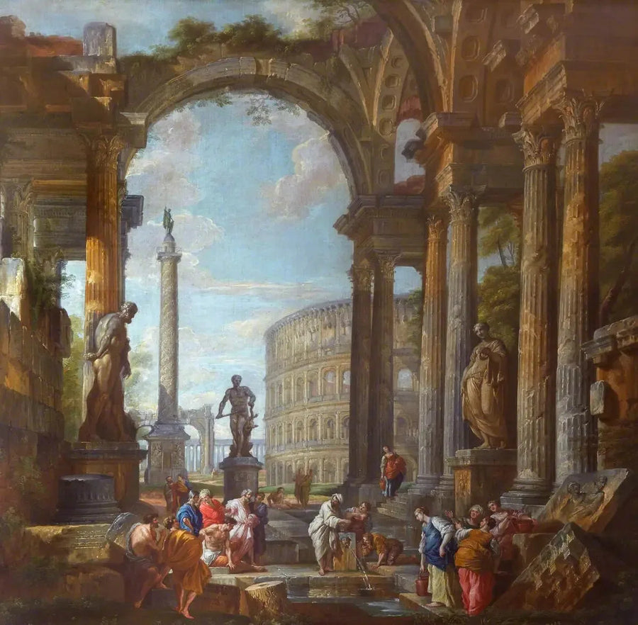 ローマ遺跡と人物 - ジョバンニ・パオロ・パニーニ

Source:
Ruines romaines avec figures - Giovanni Paolo Panini