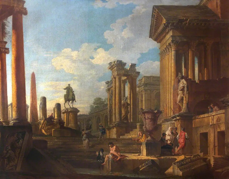 ローマ遺跡と人物 - ジョバンニ・パオロ・パニーニ

Source:
Ruines romaines avec figures - Giovanni Paolo Panini