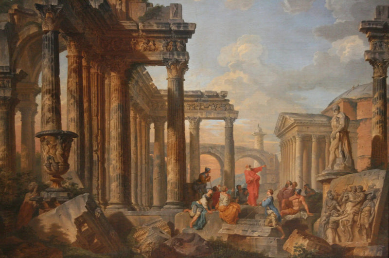 ローマ遺跡と説教者 - ジョバンニ・パオロ・パニーニ

Source:
Ruines romaines avec un prédicateur - Giovanni Paolo Panini