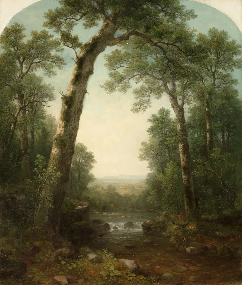 景色の森の小川 - アッシャー・ブラウン・デュランド

Source:
Ruisseau forestier avec vue - Asher Brown Durand