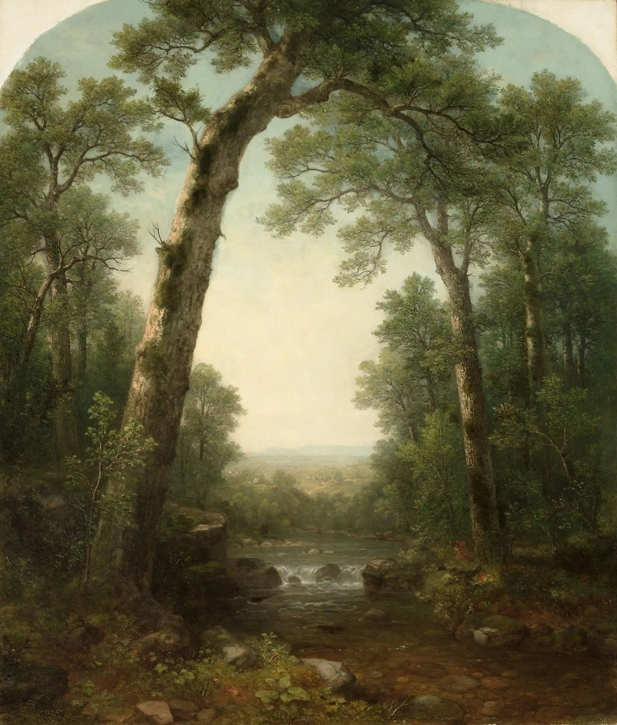景色の森の小川 - アッシャー・ブラウン・デュランド

Source:
Ruisseau forestier avec vue - Asher Brown Durand