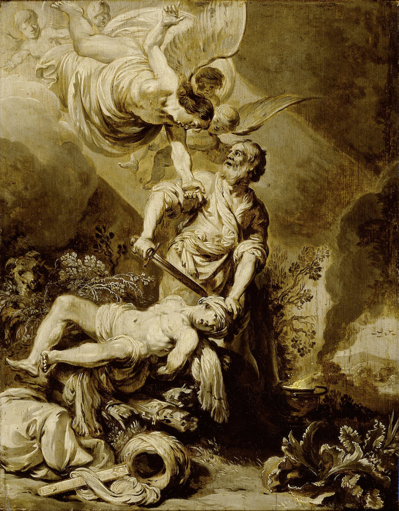 Le sacrifice d'Abraham - Pieter Lastman