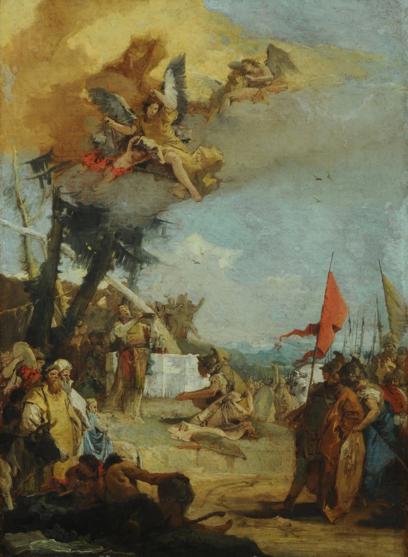 メルキゼデクの犠牲 - ジョヴァンニ・バッティスタ・ティエポロ

Source:
Sacrifice de Melchisédek - Giovanni Battista Tiepolo