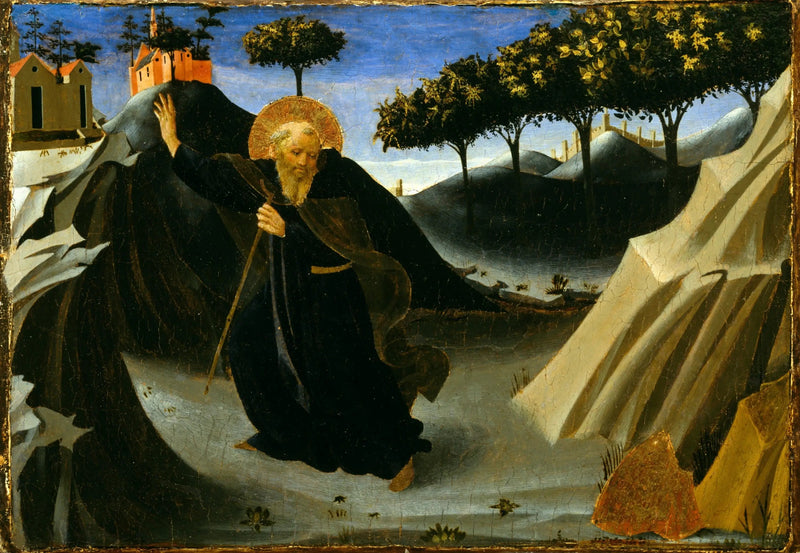 サン・アントワーヌ・アベ避ける黄金のミサ - フラ・アンジェリコ

Source:
Saint Antoine Abbé évitant la messe d'or - Fra Angelico