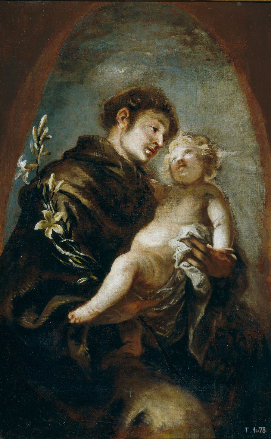 Saint Antoine de Padoue - Francisco Herrera el Mozo