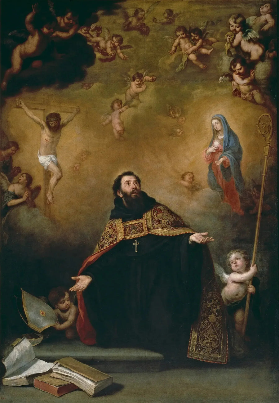 サン・オーギュスティンとキリストと聖母マリアの間 - バルトロメ・エステバン・ムリリョ

Source:
Saint Augustin entre le Christ et la Vierge - Bartolomé Esteban Murillo