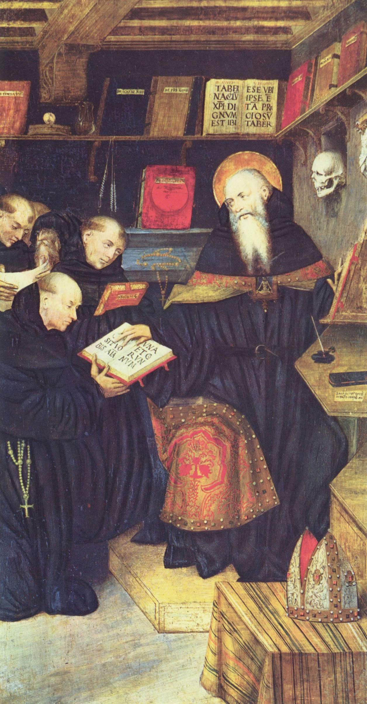 Saint Augustin et les ermites - Gaudenzio Ferrari - Alpha Reproduction