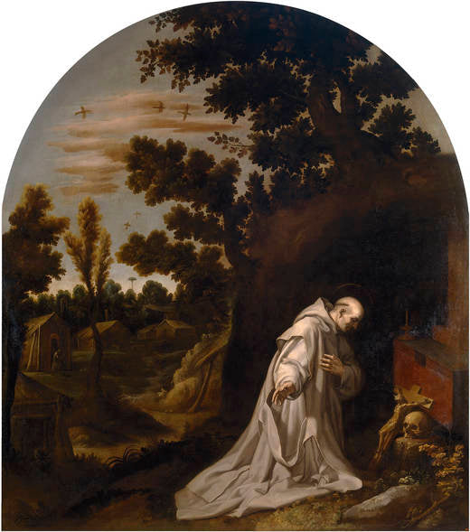 Saint Bruno prie à La Torre Calabria - Vincenzo Carducci